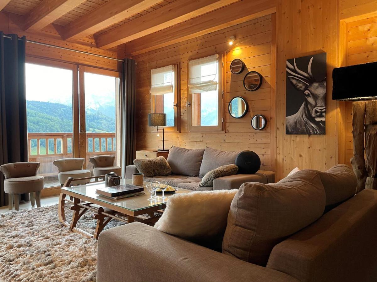 Le Paret Chambres D'Hotes De Charme & Spa Manigod Exteriör bild