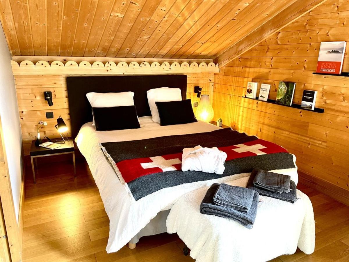 Le Paret Chambres D'Hotes De Charme & Spa Manigod Exteriör bild