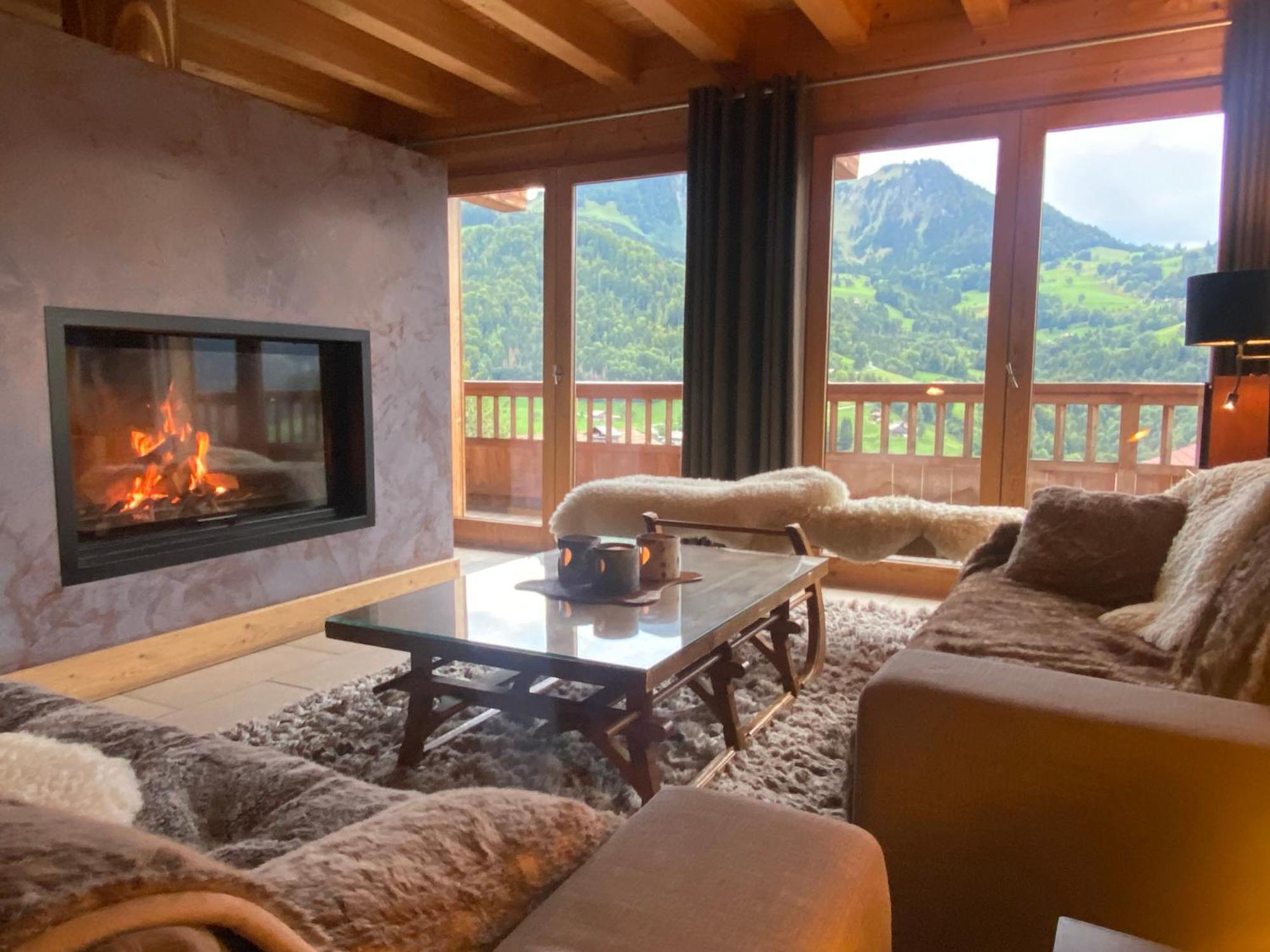 Le Paret Chambres D'Hotes De Charme & Spa Manigod Exteriör bild